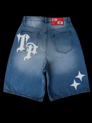 WASHED BLUE TP JORTS